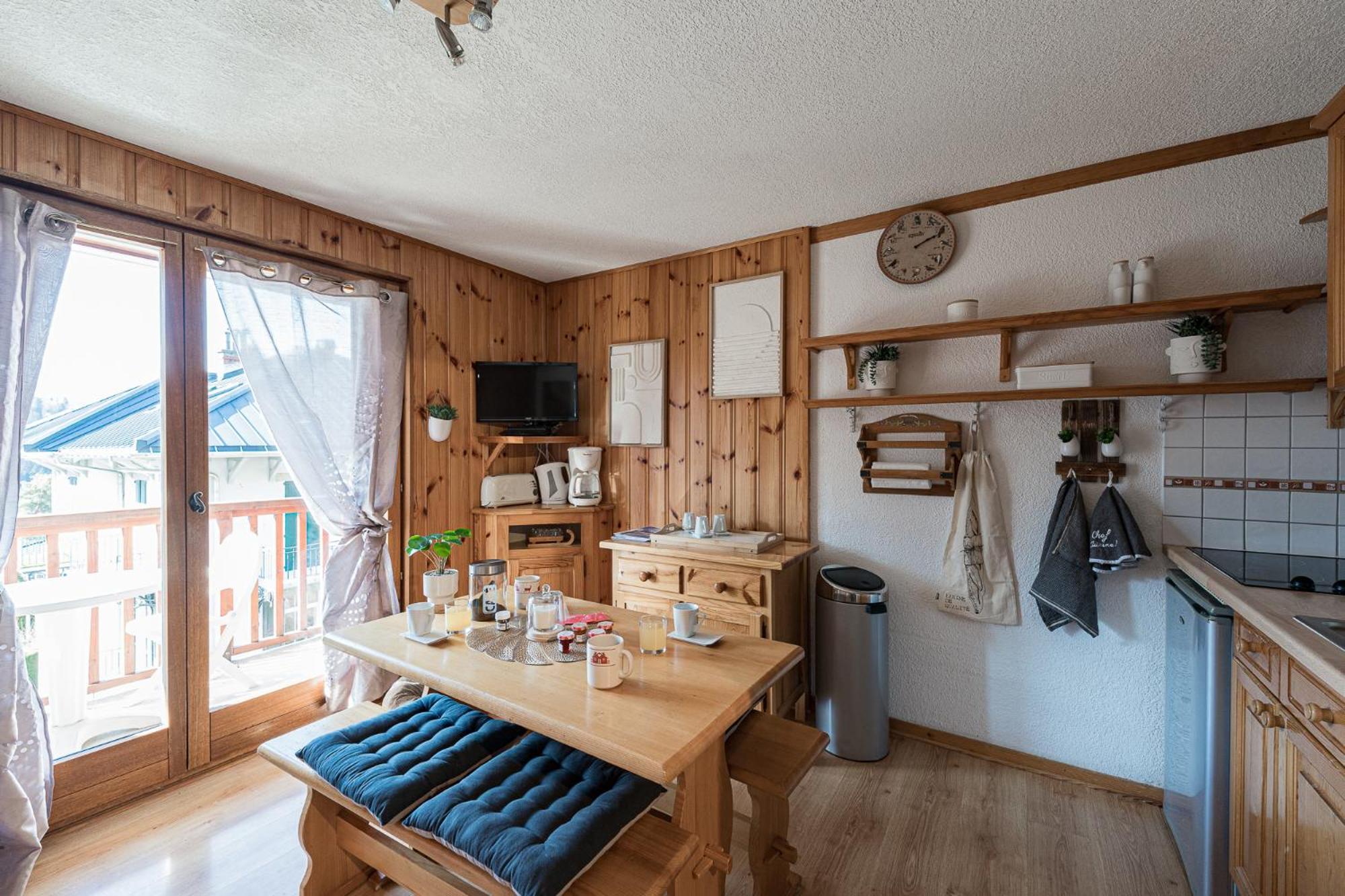 Ski Ou Thermes? Un Appt Cabine Avec Vue Magnifique Saint-Gervais-les-Bains Exterior photo