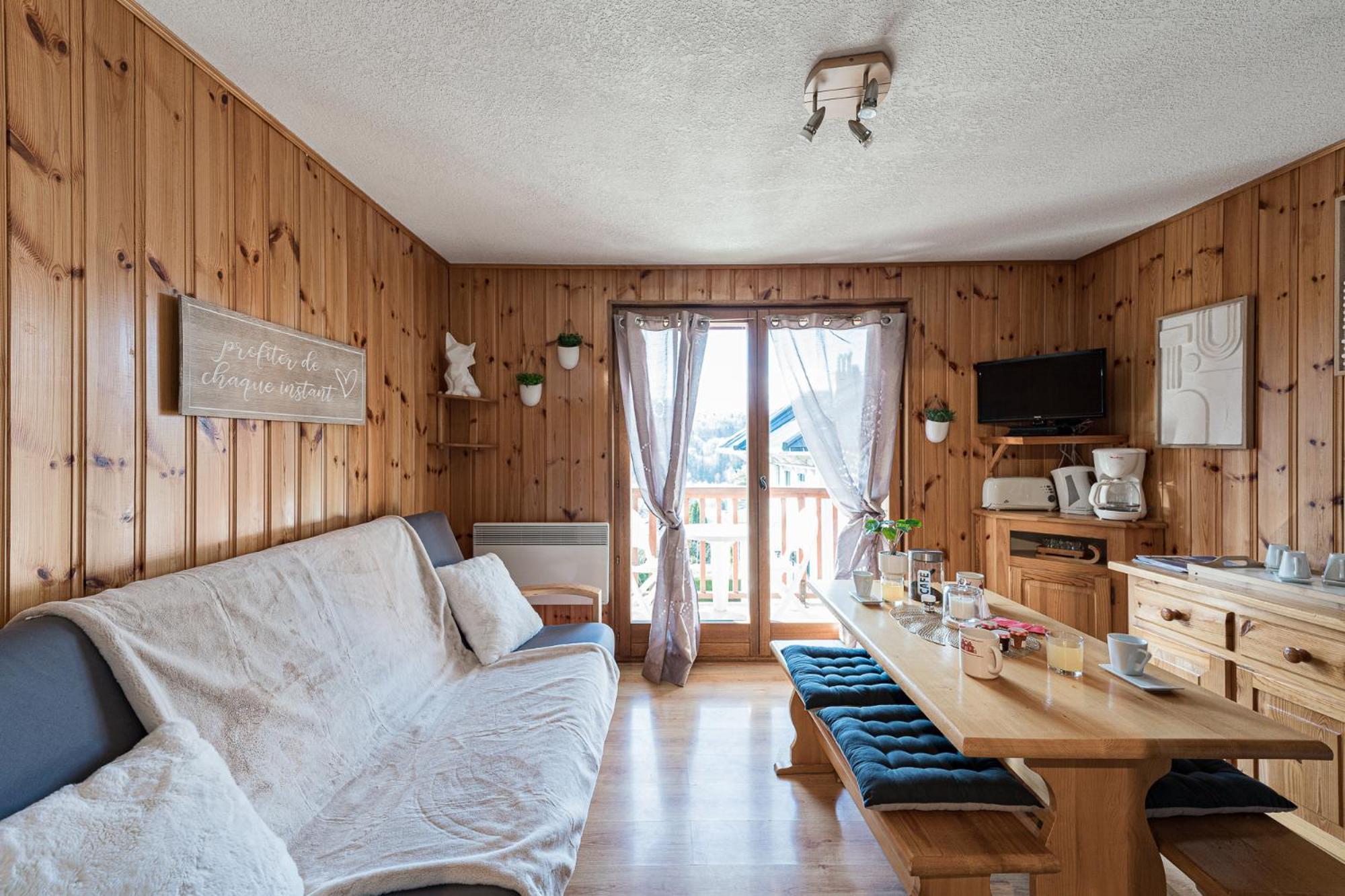 Ski Ou Thermes? Un Appt Cabine Avec Vue Magnifique Saint-Gervais-les-Bains Exterior photo
