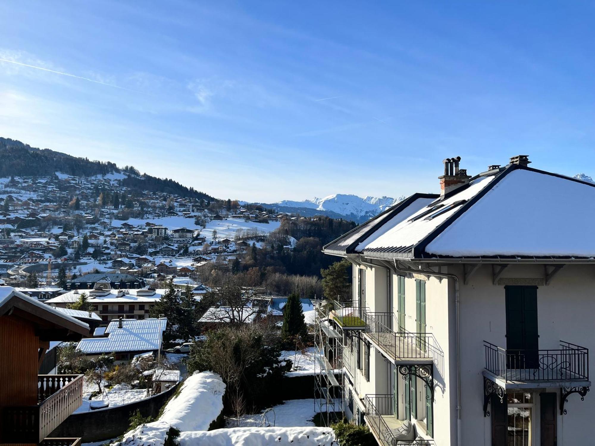 Ski Ou Thermes? Un Appt Cabine Avec Vue Magnifique Saint-Gervais-les-Bains Exterior photo